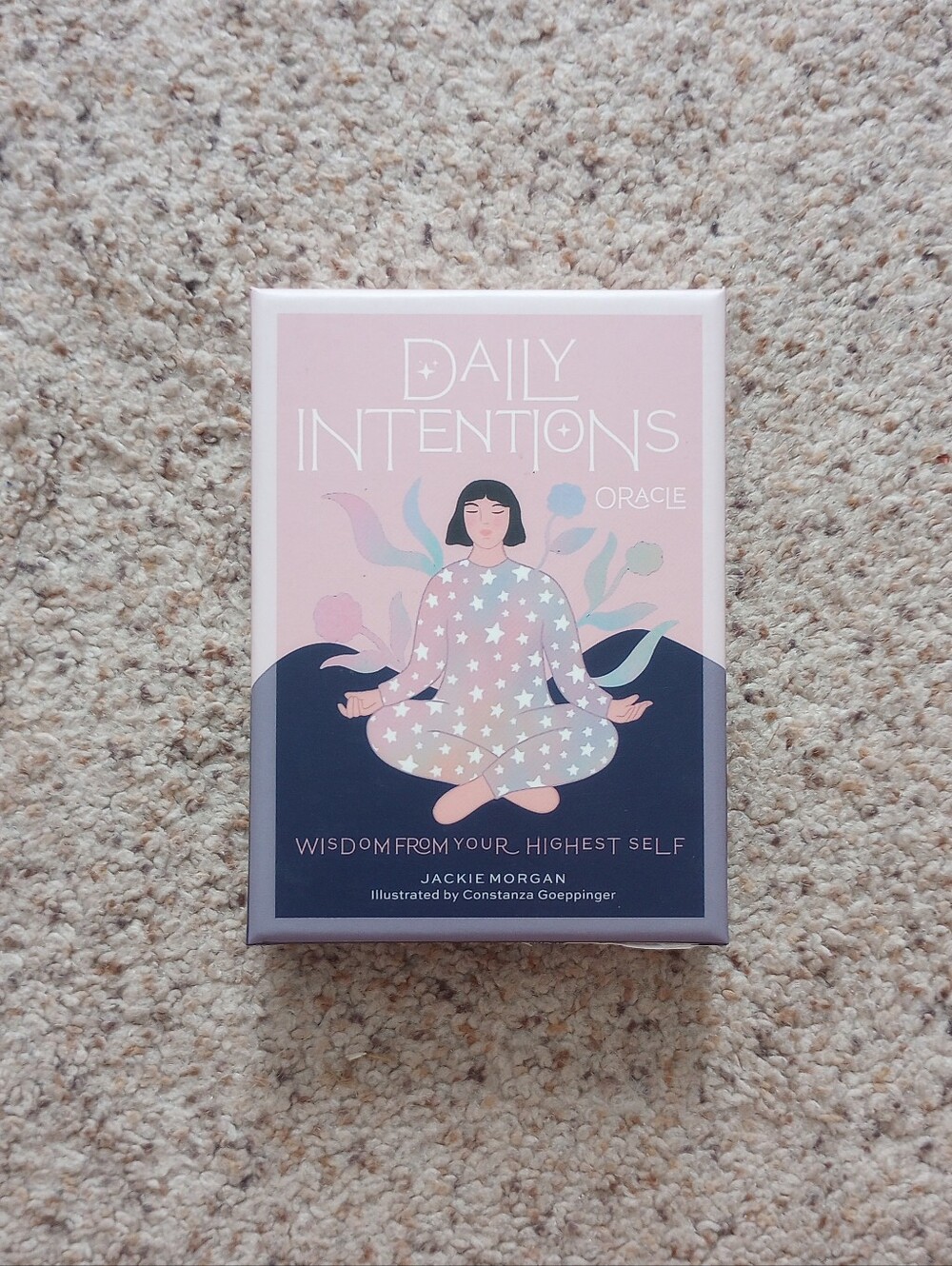 Daily Intentions Oracle Wisdom From Your Highest Self By Jackie Morgan 36 Cards